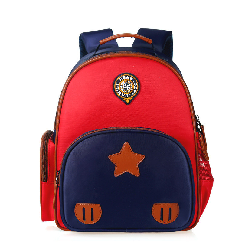 2017 hot sale match color school bag fashion school bag cheap school bag with logo